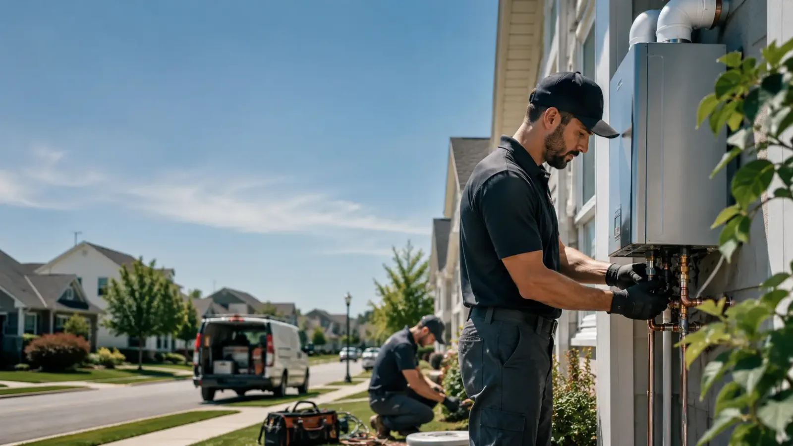 Tankless Water Heater Installation in Oakland, RI